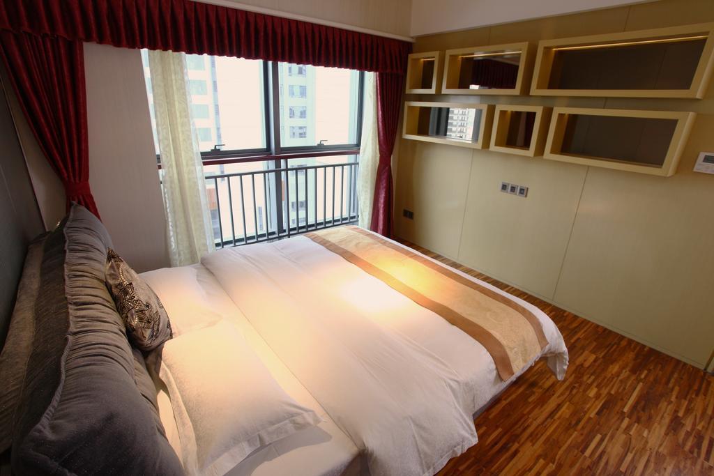 Heefun Apartment Hotel Guangzhou - Poly D Plaza Branch Zimmer foto
