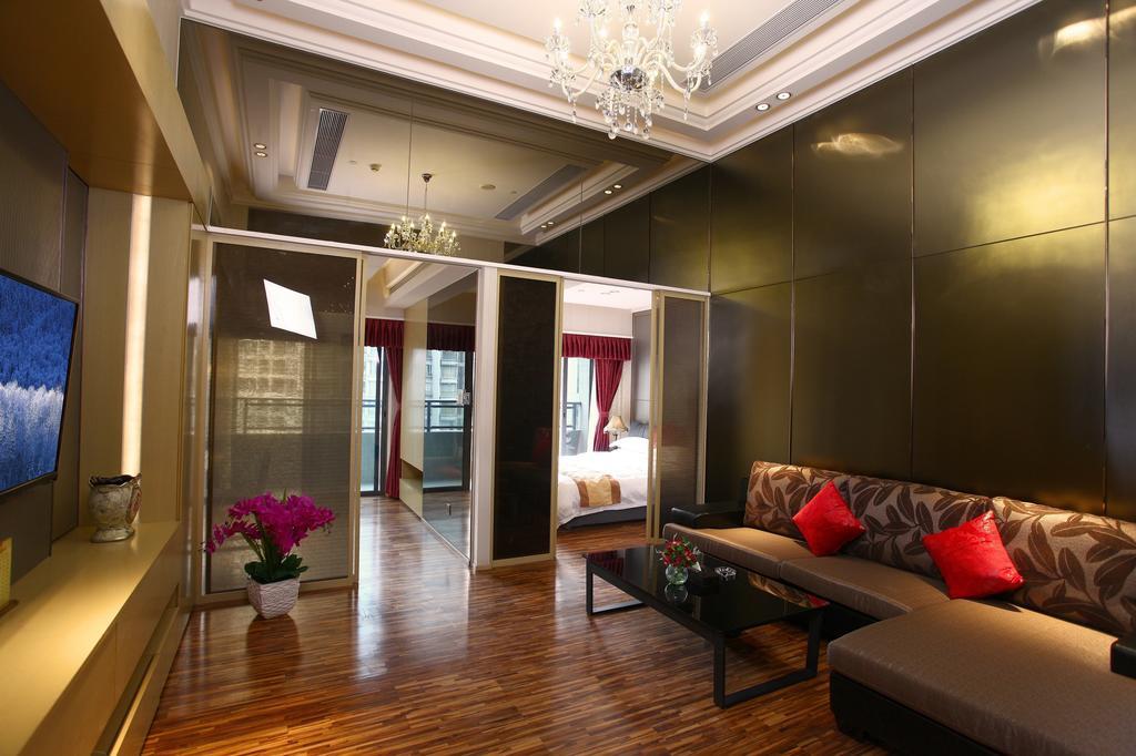Heefun Apartment Hotel Guangzhou - Poly D Plaza Branch Zimmer foto