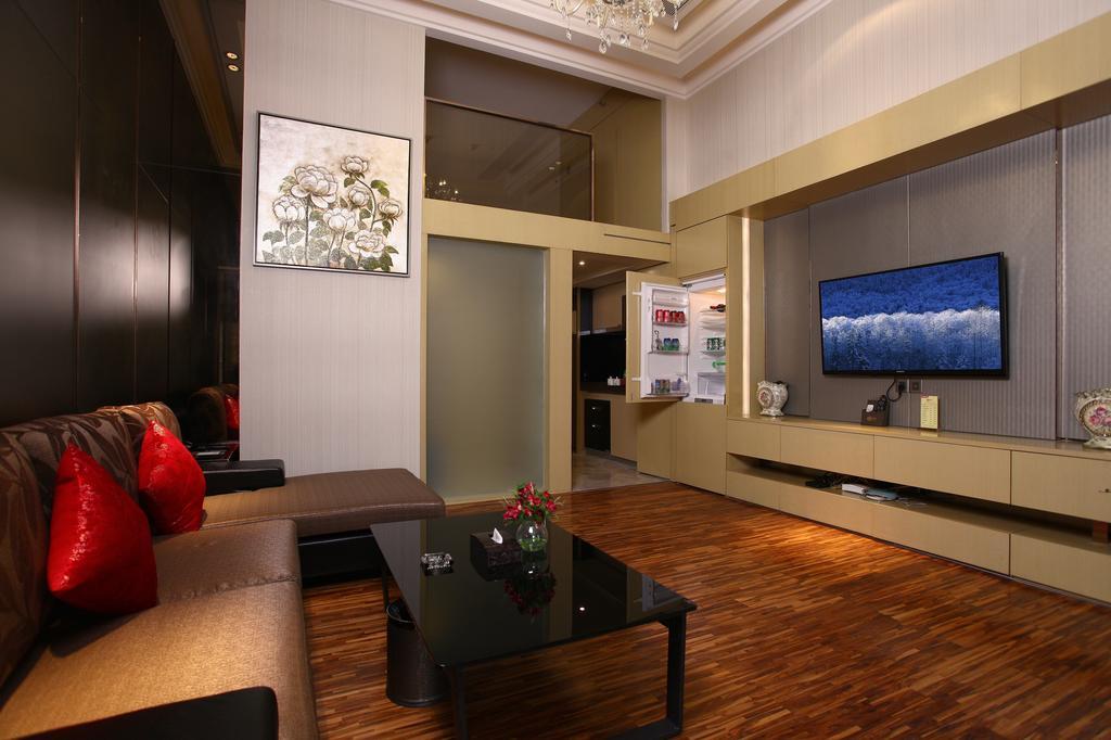 Heefun Apartment Hotel Guangzhou - Poly D Plaza Branch Zimmer foto