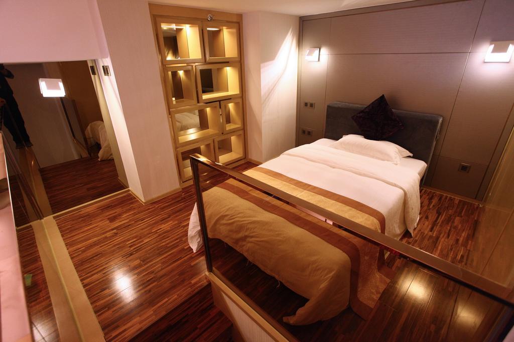 Heefun Apartment Hotel Guangzhou - Poly D Plaza Branch Zimmer foto