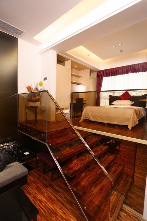 Heefun Apartment Hotel Guangzhou - Poly D Plaza Branch Zimmer foto