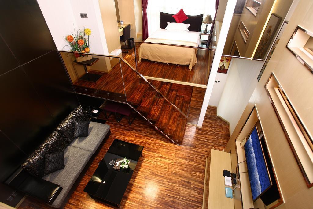 Heefun Apartment Hotel Guangzhou - Poly D Plaza Branch Zimmer foto
