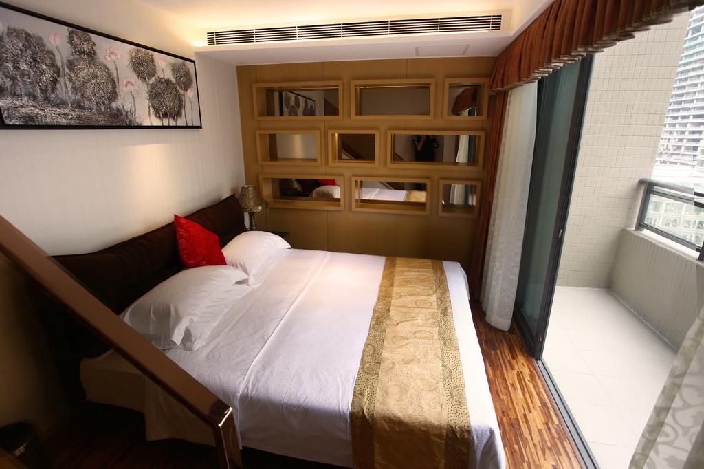 Heefun Apartment Hotel Guangzhou - Poly D Plaza Branch Zimmer foto