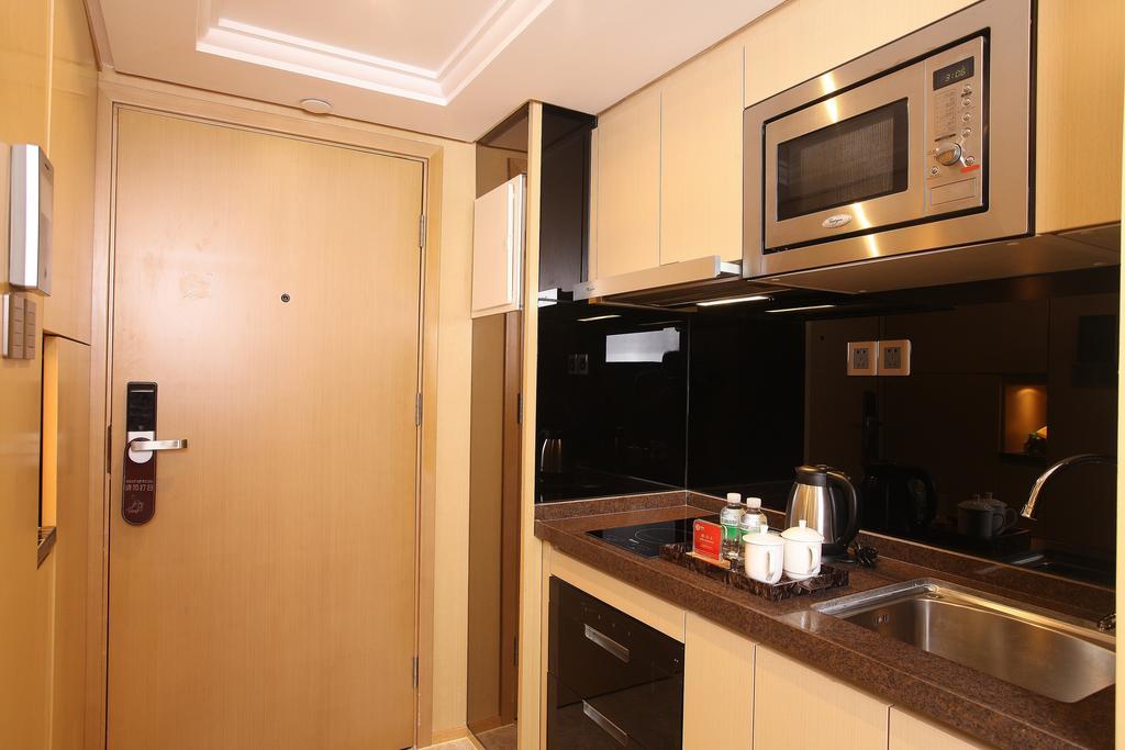 Heefun Apartment Hotel Guangzhou - Poly D Plaza Branch Zimmer foto