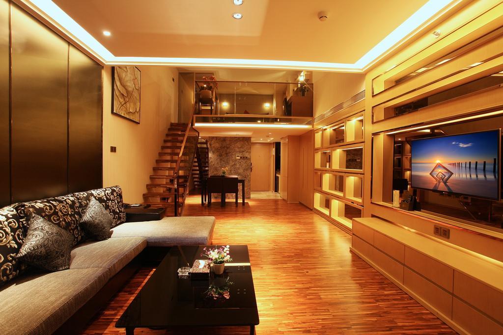 Heefun Apartment Hotel Guangzhou - Poly D Plaza Branch Zimmer foto