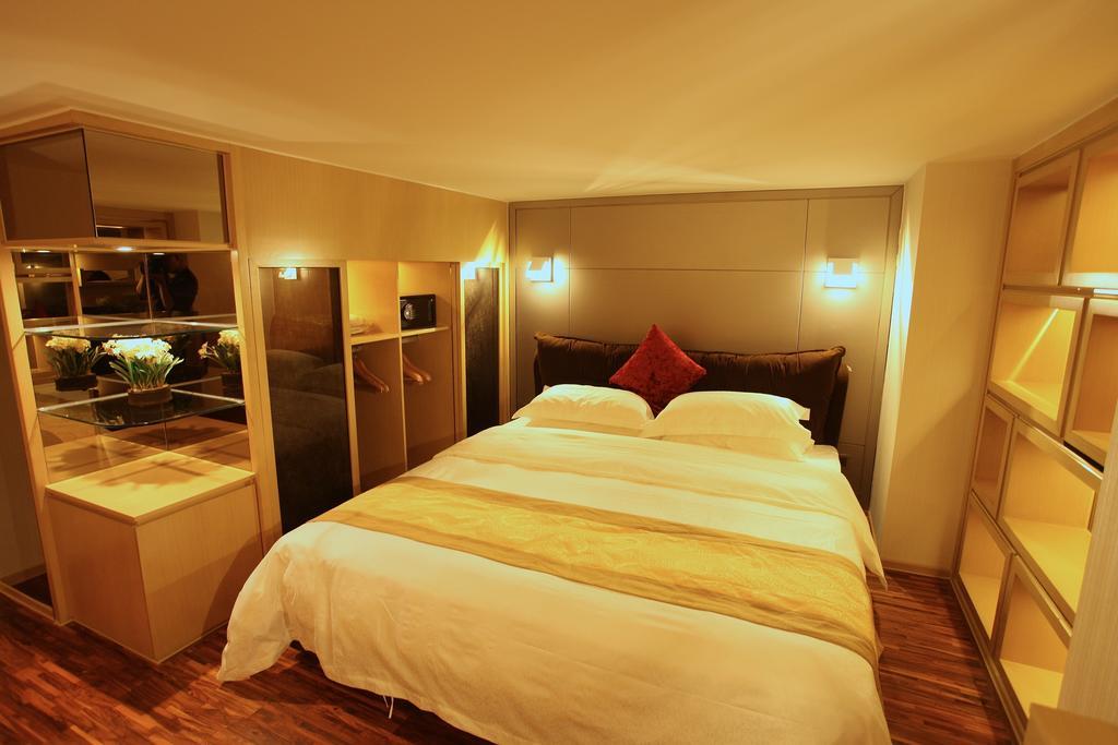 Heefun Apartment Hotel Guangzhou - Poly D Plaza Branch Zimmer foto