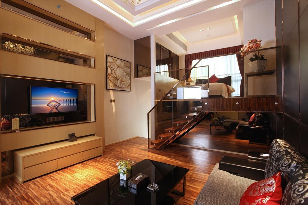 Heefun Apartment Hotel Guangzhou - Poly D Plaza Branch Zimmer foto