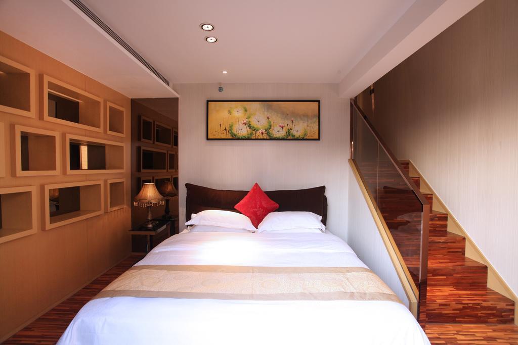 Heefun Apartment Hotel Guangzhou - Poly D Plaza Branch Zimmer foto